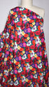 Artlux ~ 'Damson' Multi | Navy Marocaine Viscose Crepe ~ Made in Italy ~ *Clearance Sale 30% Off